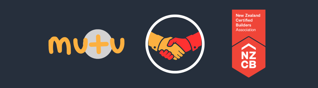 Mutu and New Zealand Certified Builders partnership