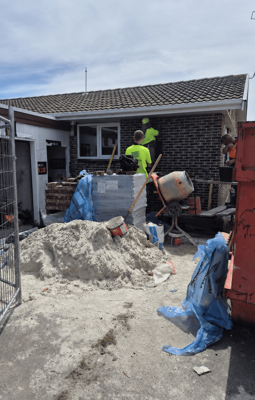 Janssen Contractors equipment and vehicles
